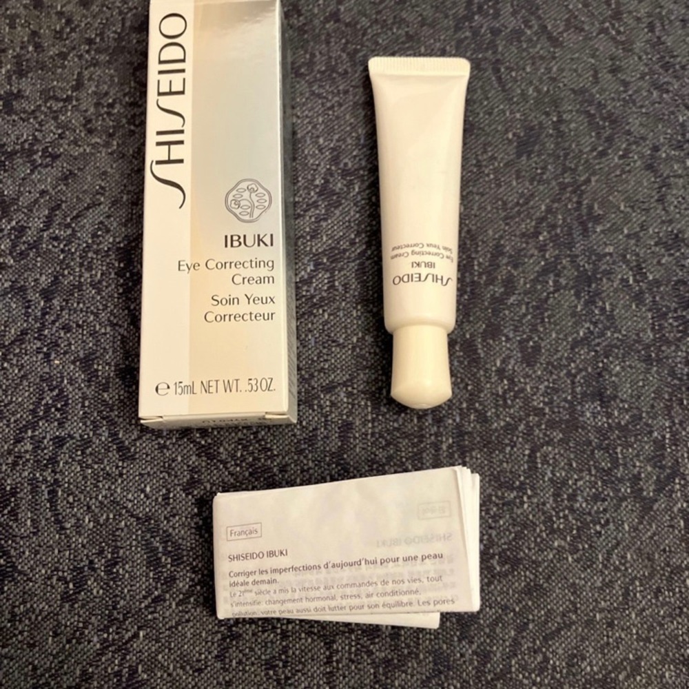 RARE shiseido ibuki eye correcting cream